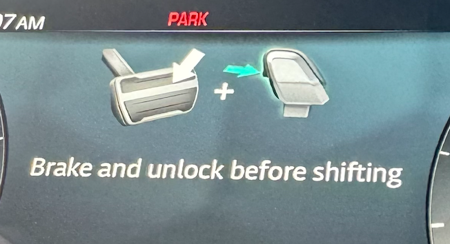 Preventing a Shift Out of Park with Foot on Accelerator
